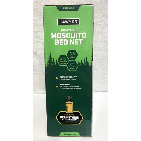 Treatable Mosquito Bed Net w/ Treatment Kit, by Sawyer BRAND NEW - Picture 5 of 11